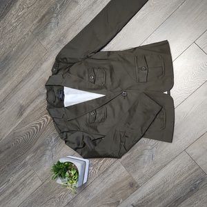 Olive green blazer Size M